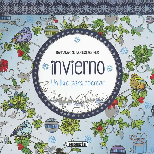 [S0914004] Un Libro para Colorear -Invierno- Susaeta Ediciones