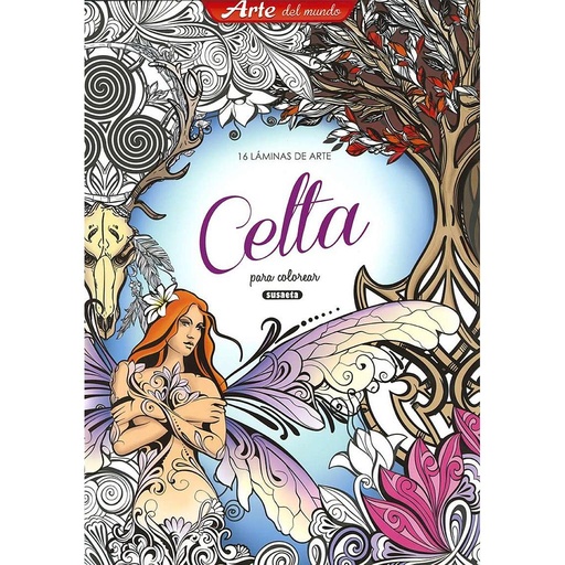 [S0916005] Láminas de Arte Celta para Colorear- Susaeta