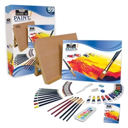 [RSET-LT101] Estuche -Learn To Paint Set- 59 pzs. Royal & Langnickel