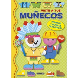 [S3164002] Libro Troquelados Vestidos -Viste a tus Muñecos- Susaeta