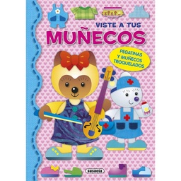 [S3164003] Libro Troquelados Vestidos -Viste a tus Muñecos- Susaeta