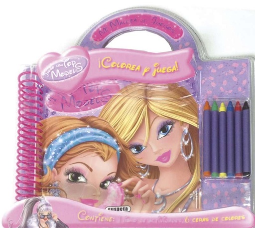 [S3096002] Juego con Top Models - Susaeta