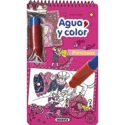 [S6022001] Agua y Color: Princesas - Susaeta