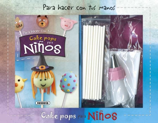 [S3841001] Cake Pops para Niños - Susaeta