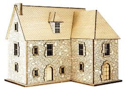 [HE03A] Kit Casa -Breton Farmhouse- Balsa HO Anner Factory