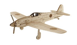 [E01A4] Kit Avión -Ki61 Hien- Balsa Anner Factory