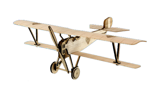 [E07A4] Kit Avión -Nieuport 17- Balsa Anner Factory