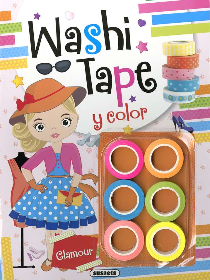 [S6054004] Washi Tape y Color: Aventuras- Susaeta