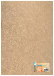 [8089-0305] Pack 5 Cartón Kraft A3 29,7 x 42 cm. 2 mm. 1200 gr. Joy!Crafts