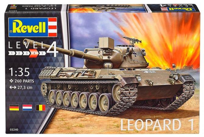 [03240] Carro 1/35 Tanque -Leopard I- Revell