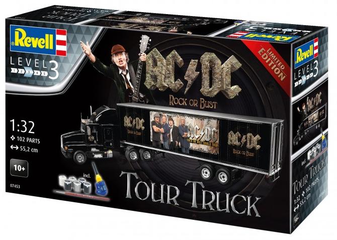 [07453] Gift Set Camión 1/32 -Truck & Trailer "ACDC"- Revell