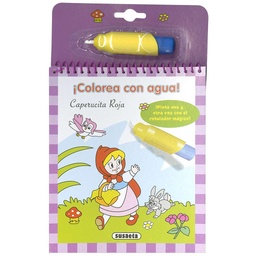 [S6056001] Colorea con Agua: Caperucita Roja - Susaeta