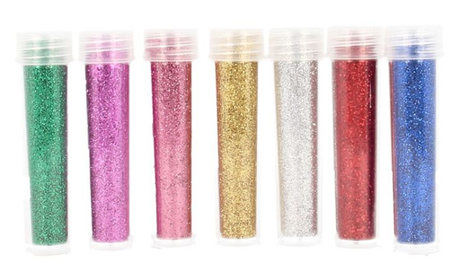 [10005004] Set 7 x 8 gr. Purpurina Colores Artemio