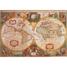[31229 0] Puzzle 1000 piezas -Mapa Antiguo- Clementoni