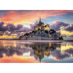 [39367 1] Puzzle 1000 piezas -Monte Saint Michel- Clementoni