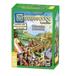 [BGCARME] Carcassonne -Mercados y Puentes- Expansión Devir