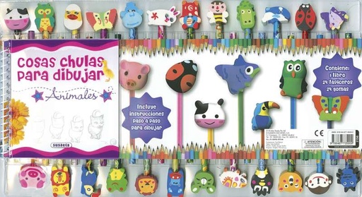 [S3156001] Cosas Chulas para Dibujar Animales- Susaeta