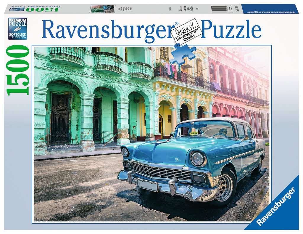 [16710 4] Puzzle 1500 piezas -Auto Cubano- Ravensburger