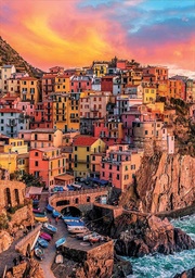 [17980] Puzzle 300 piezas XXL Senior -Cinque Terre- Educa