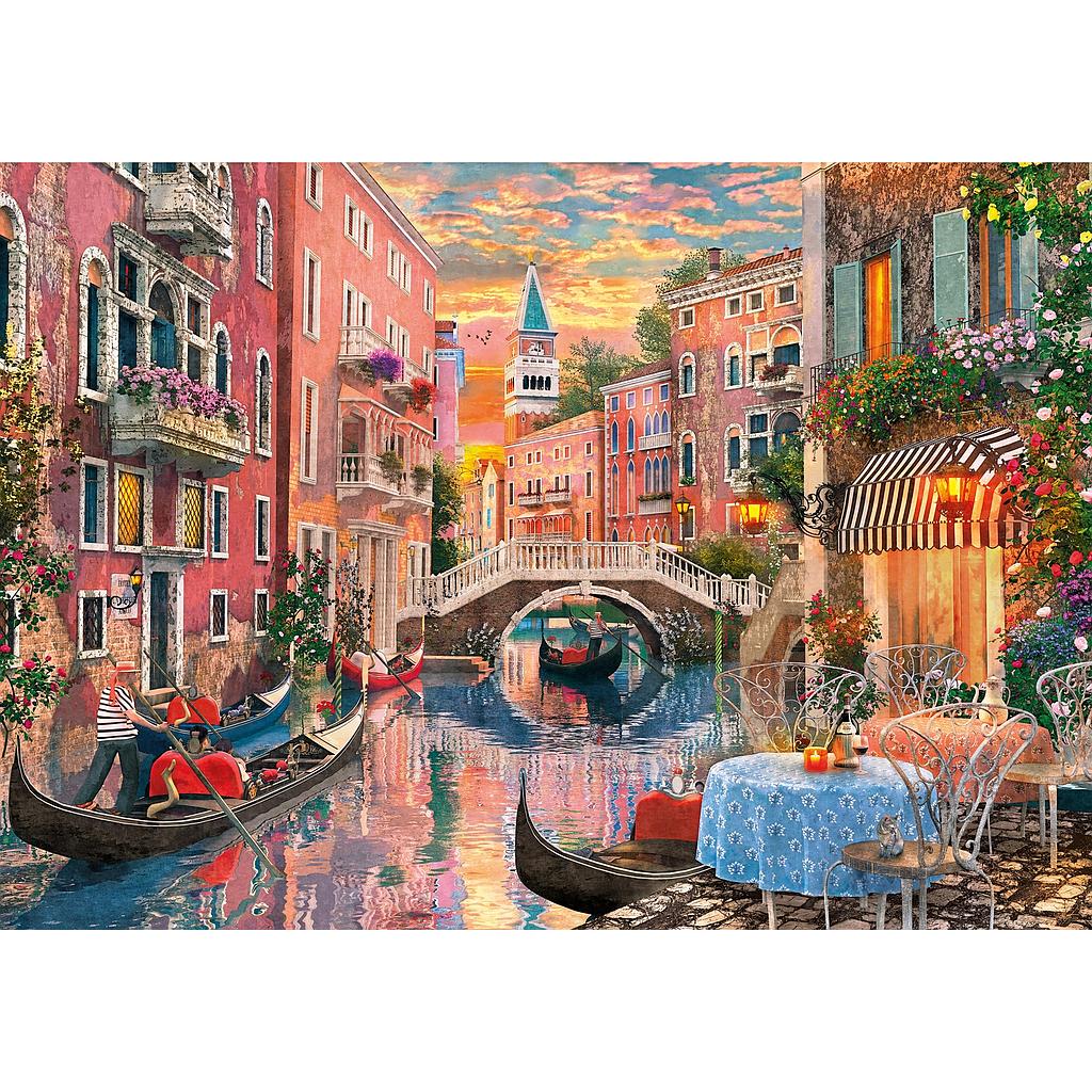[36524 1] Puzzle 6000 piezas -Atardecer en Venecia- Clementoni