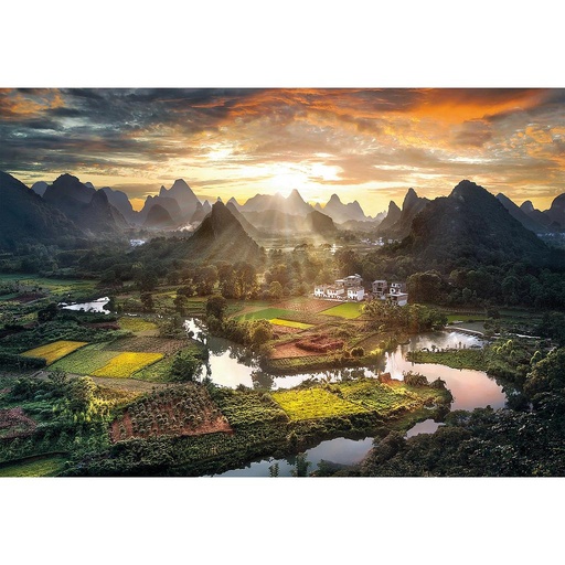 [32564 1] Puzzle 2000 piezas -Vista de China- Clementoni