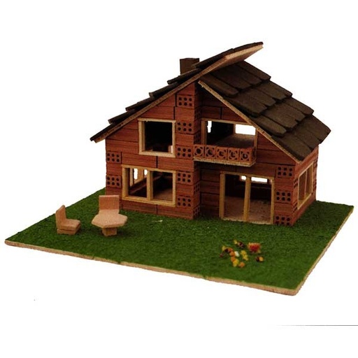 [130] Kit Construcción Casita Cerámica -Modelo 130- Eurokit
