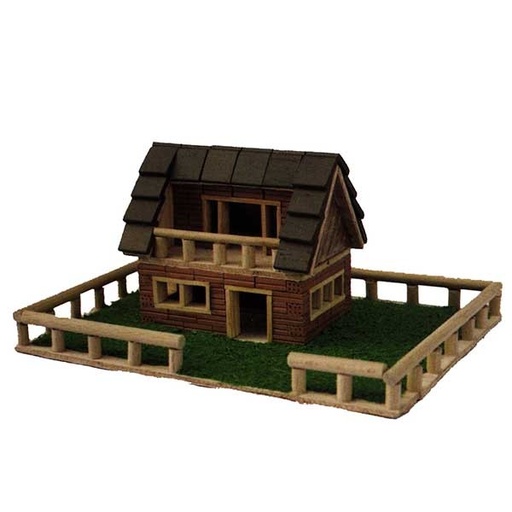 [204] Kit Construcción Casita Cerámica -Modelo 204- Eurokit