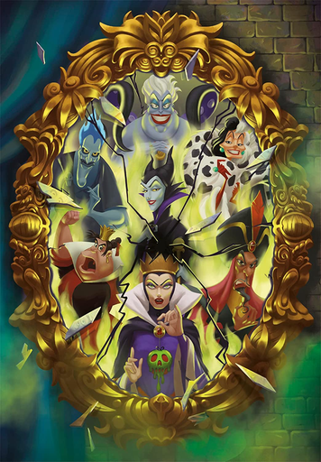 [39718 1] Puzzle 1000 piezas -Disney 100 Aniversario: Villains- Clementoni