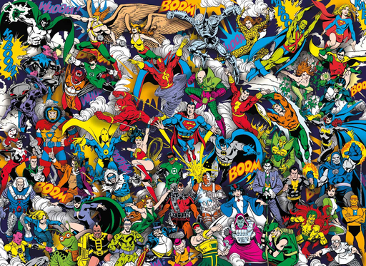 [39599 6] Puzzle 1000 piezas -Imposible: DC Comics- Clementoni