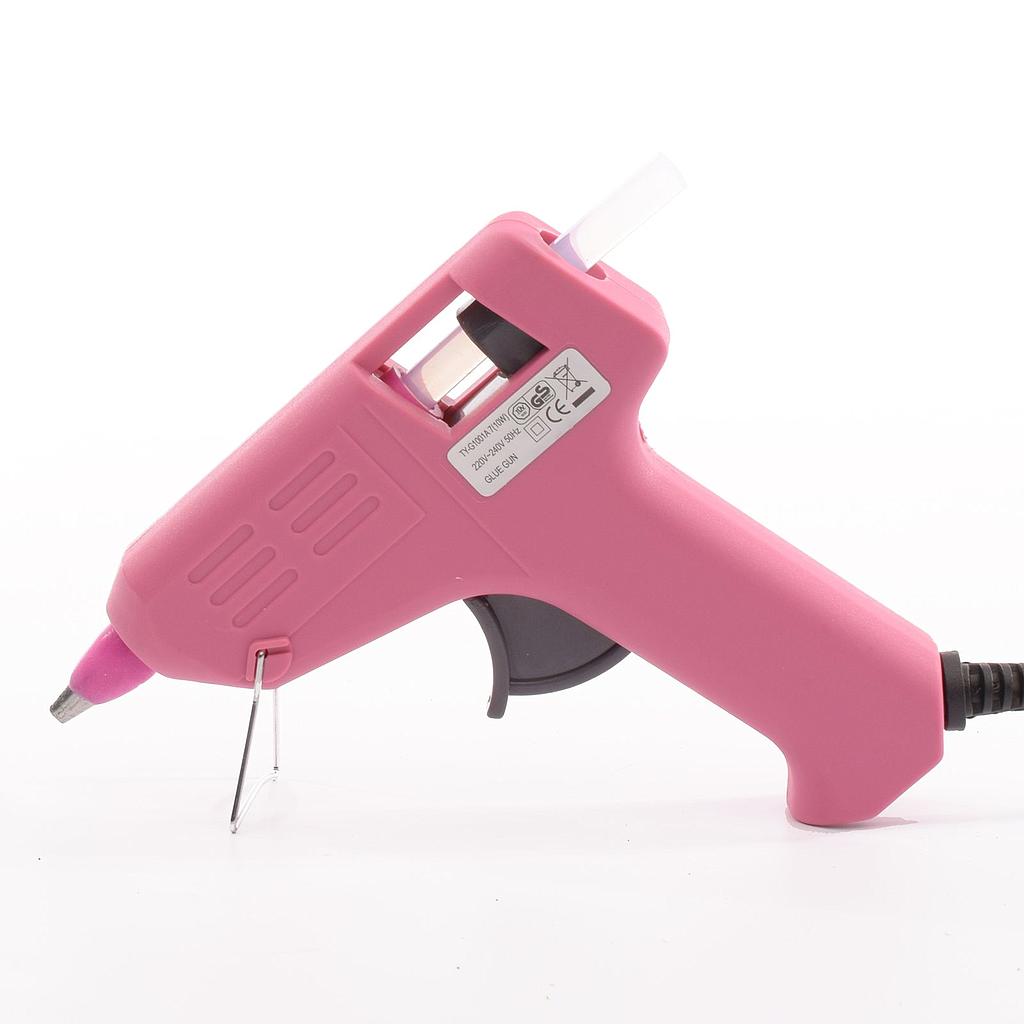 [21534-05] Mini Pistola -Pink- Adhesivo Termofusible Rosa Vaessen