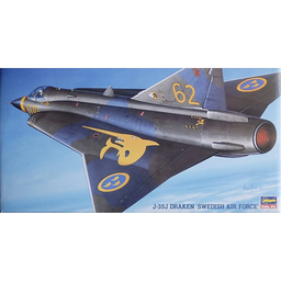 [51403] Avión 1/72 -J‐35J Draken (Swedish Air Force)- Hasegawa