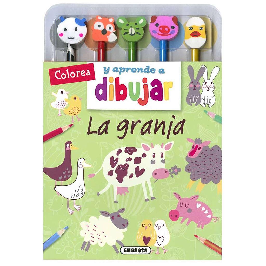 [S6036003] Colorea y Aprende a Dibujar: La Granja- Susaeta Ediciones