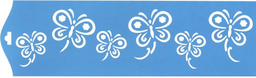 [1420900008] Plantilla Stencil 8,4 x 28,5 cm. -Mariposas-