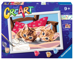 [28938 7] Set CreArt -Gatitos en la Almohada- Ravensburger