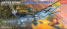 [12404] Avión 1:72 -JU87G-2 Stuka Kanonenvogel- Academy