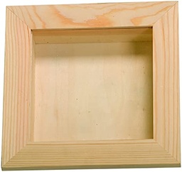 [VIVT1515] Ventana Madera (Vitrina) 15 x 15 cm. Artemio