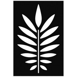 [15020059] Plantilla Stencil 10 x 15 cm. -Deep G Branch- Artemio