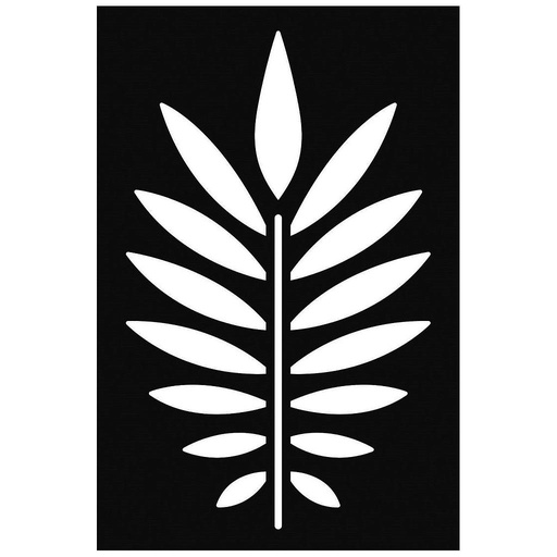 [15020059] Plantilla Stencil 10 x 15 cm. -Deep G Branch- Artemio