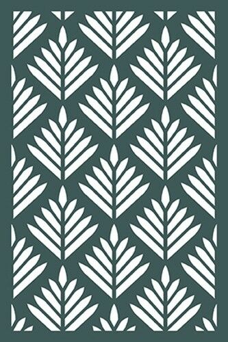 [15020042] Plantilla Stencil 10 x 15 cm. -Foliage Background- Artemio