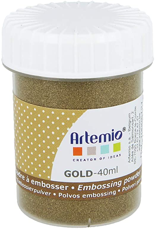 [10005121] Polvo Embossing -Dorado- 40 ml. Artemio