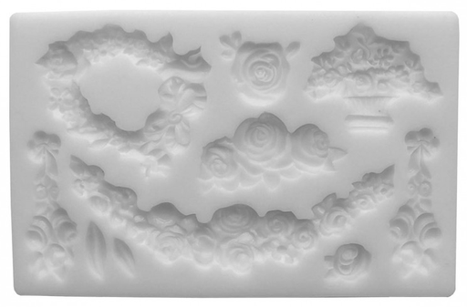 [SA93] Molde Silicona -Fornituras- 12 x 19 cm. Cadence