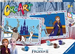 [23556 8] Set CreArt Pintar por Números -Frozen- (2 Láminas) Ravensburger