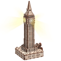 [10206] Big Ben (Eco - Luz) 294 Piezas - Mr. Playwood