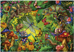 [19551] Puzzle 500 piezas -Bosque de Colores- Educa