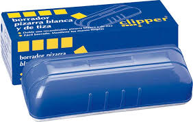 [PP0198] Borrador Pizarra Rotulador y Tiza Clipper