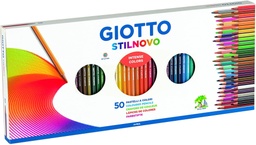 [257300] Estuche Lápices Stilnovo (50 Colores) Giotto