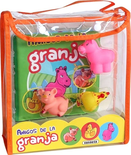 [S2205001] Juego Libro de Baño -Amigos de la Granja- Susaeta Ediciones