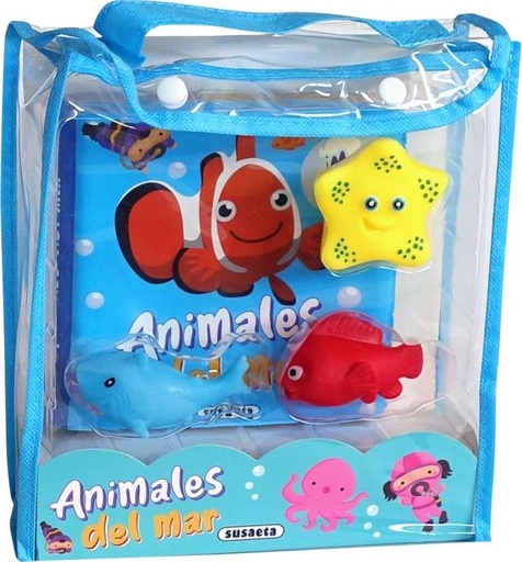 [S2205002] Juego Libro de Baño -Animales del Mar- Susaeta Ediciones