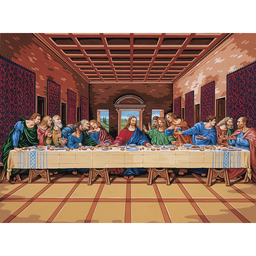 [PBNACL12] Pintar Por Números 30 x 40 cm. -Ultima Cena- Reeves