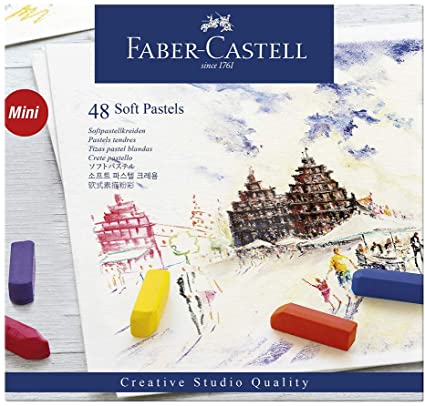 [128248] Estuche 48 Pastel Blando Mini Creative Studio Faber-Castell
